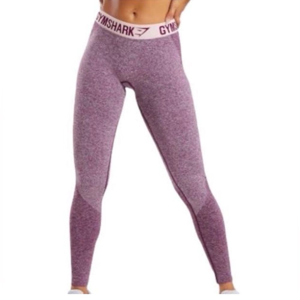 Gymshark Original Flex Leggings In Ruby Mark Size… - image 1